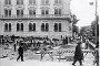 Piazza IX maggio (ora Antenore) durante i lavori di pavimentazione (Laura Calore)